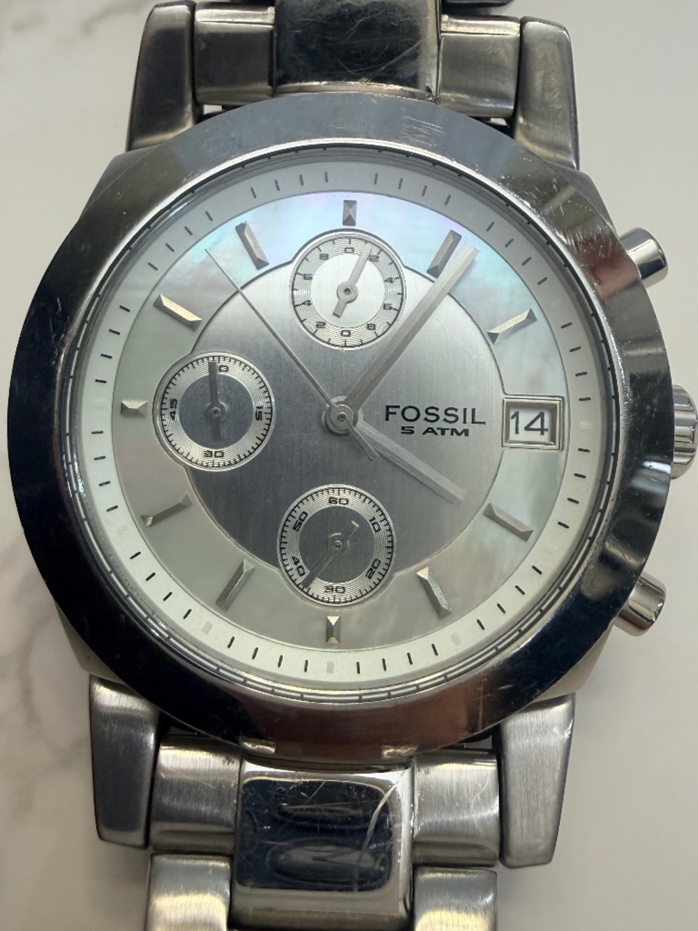 Fossil Watch -Silver